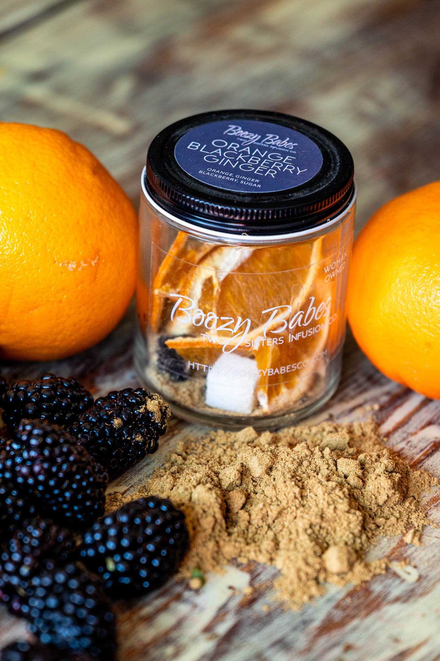 Orange, Blackberry, Ginger