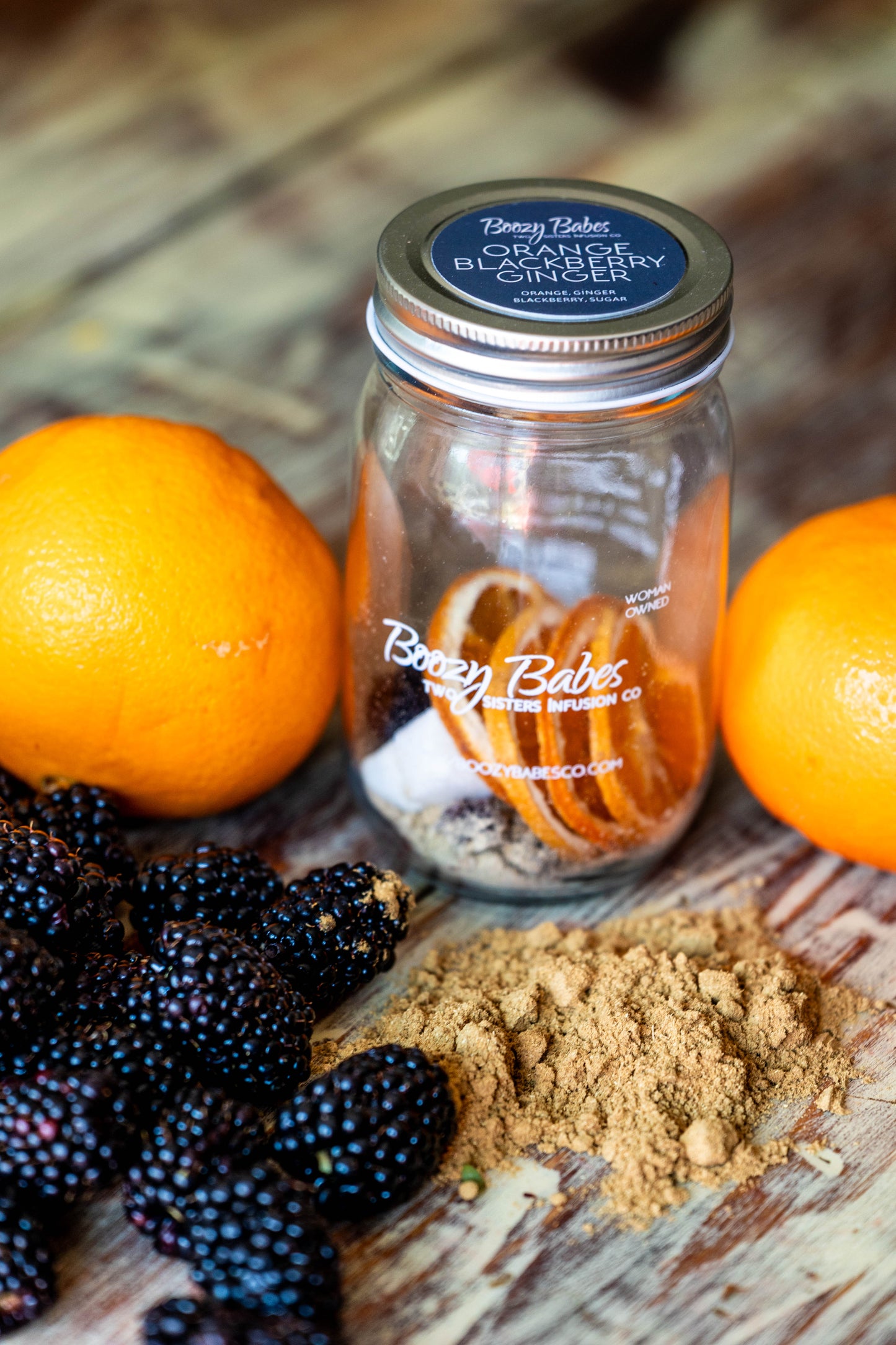 Orange, Blackberry, Ginger