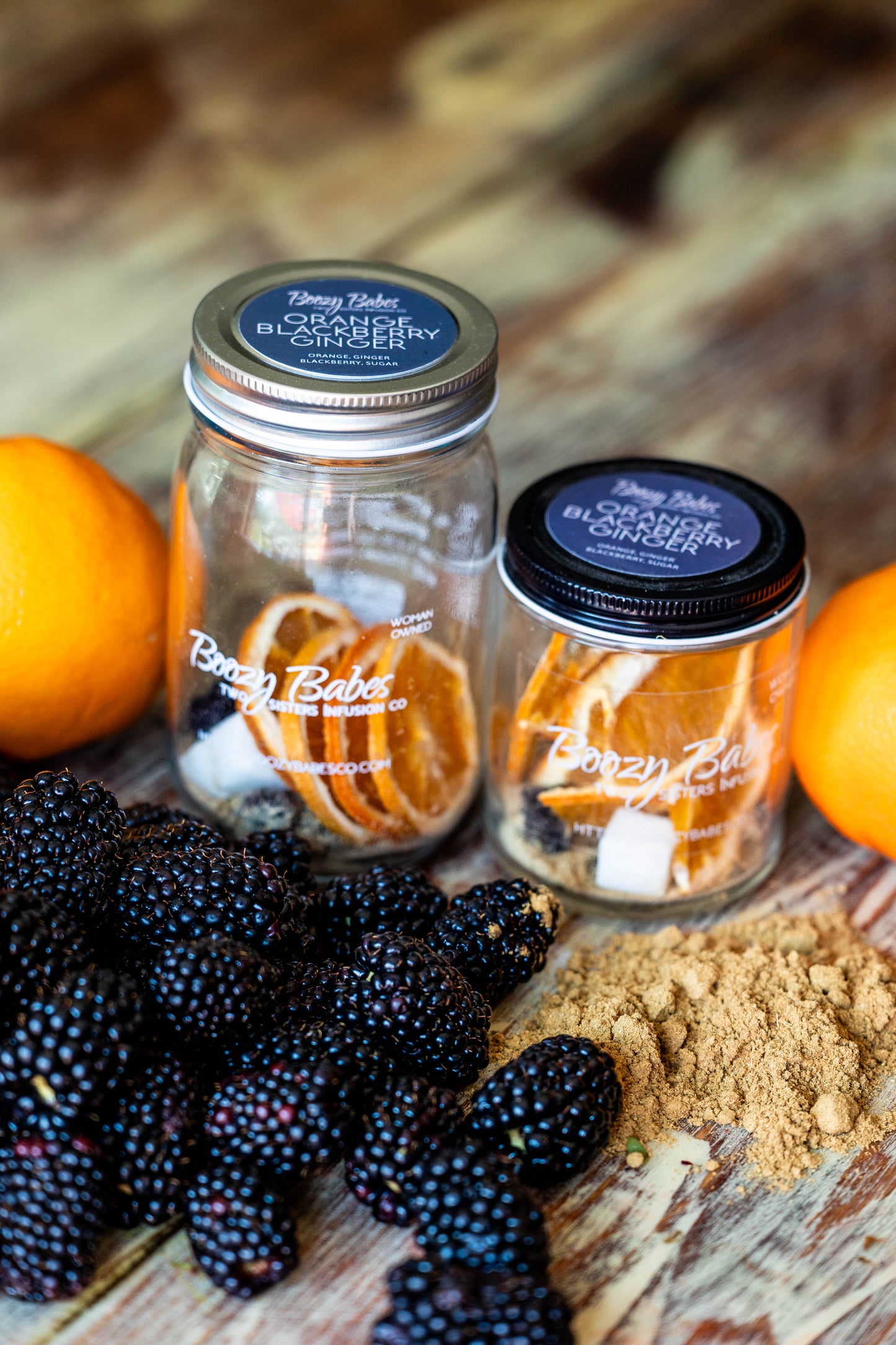 Orange, Blackberry, Ginger