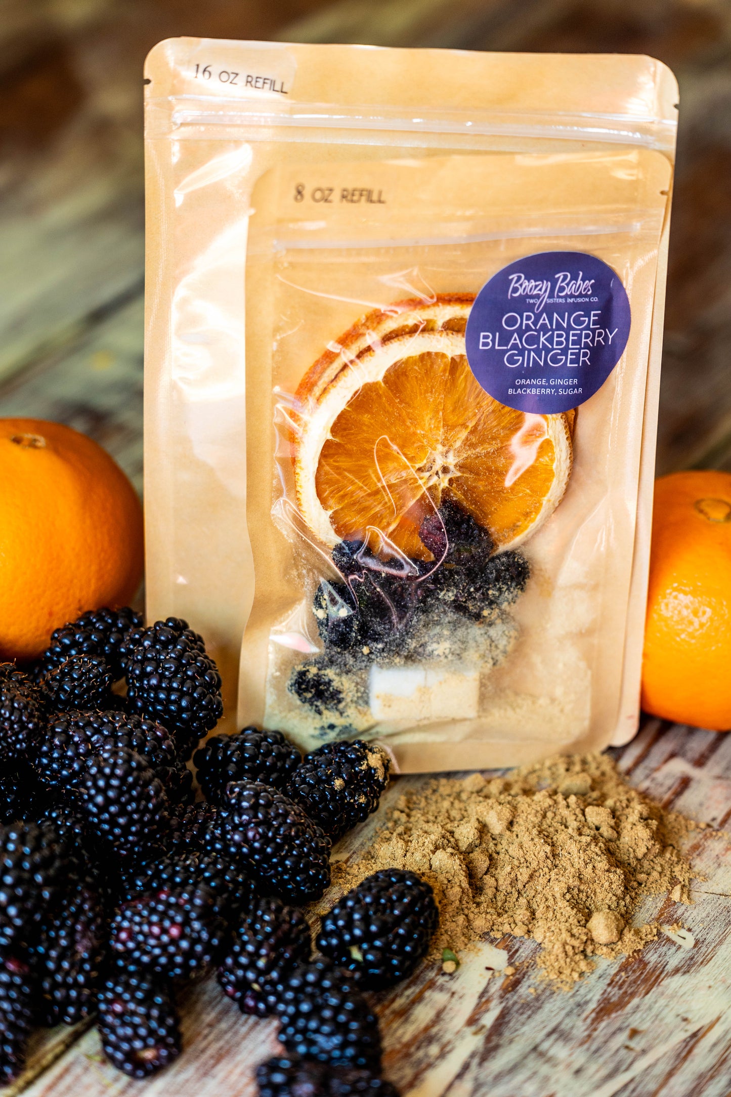 Orange, Blackberry, Ginger